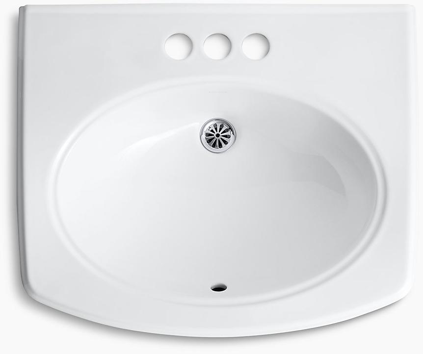 K-2035-4-0 Накладная раковина под столешницу  прямоугольная Kohler  - Вид №2