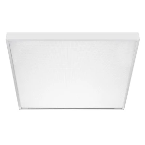 Светильник потолочный светодиодный Wolta Pro ДВО11 20 м² теплый белый свет, цвет белый