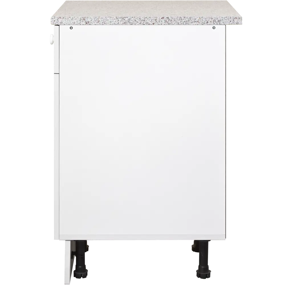 Шкаф напольный Бэлла 40x85x60 см ЛДСП цвет белый Santreyd STLM-2179699 - Вид №4