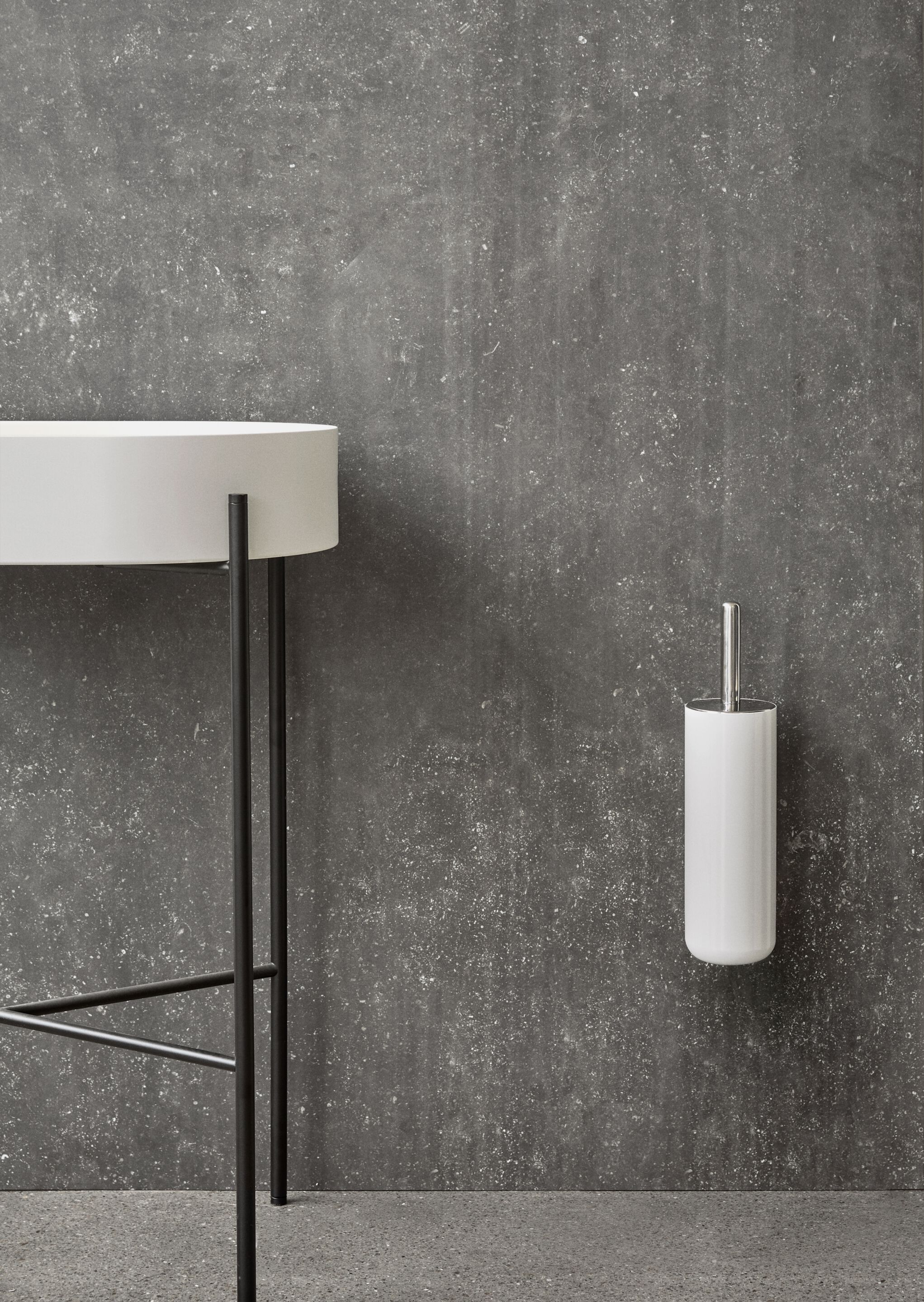 Стальная настенная щетка для унитаза Audo Copenhagen TOILET BRUSH ARCH-00111007 - Вид №1