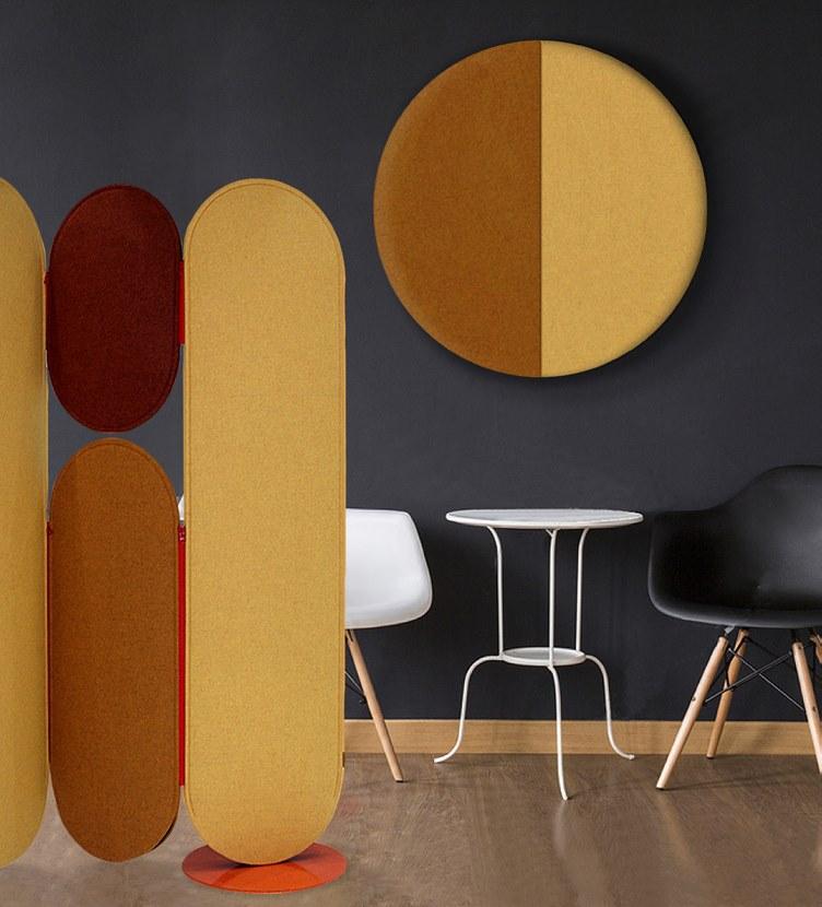 Slalom Акустическая стеновая панель из полиэфирного волокна Tailor made sun-id-1356889 - Вид №5