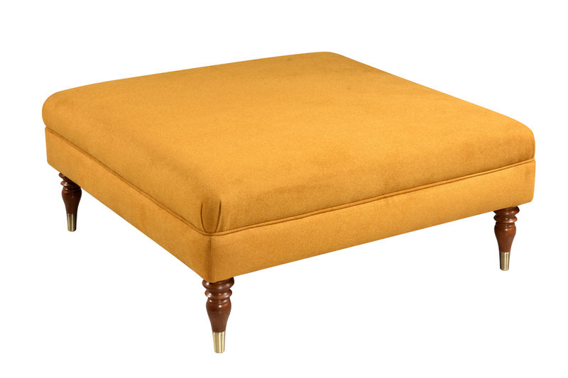 HU010B Квадратный табурет с плоской столешницей / Пуфик ijlbrown 