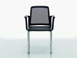 Quadrifoglio Стул полипропиленовый с подлокотниками College