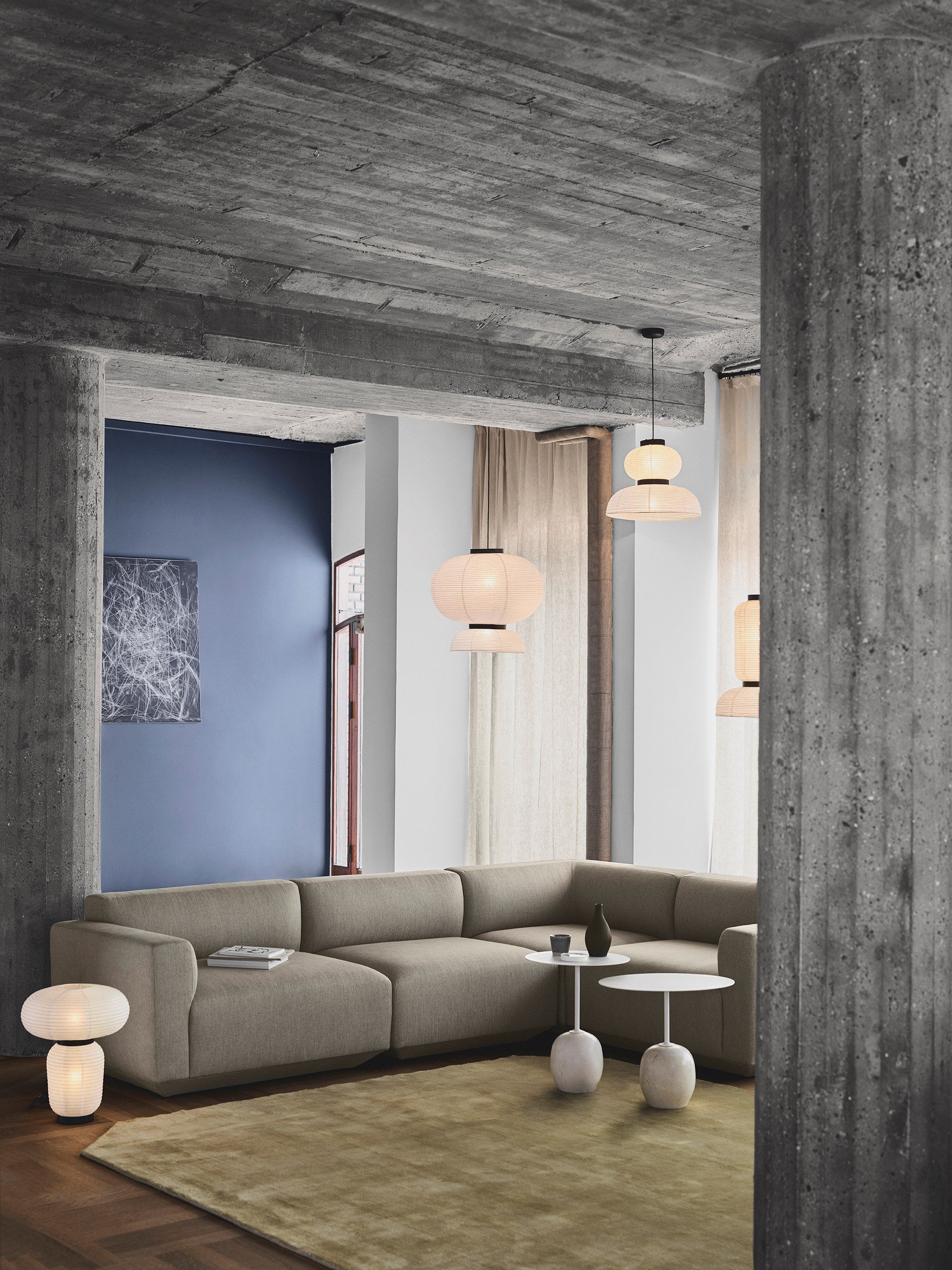 Рисовая бумага подвесной светильник In Stock &amp ARCH-00110837 - Вид №8