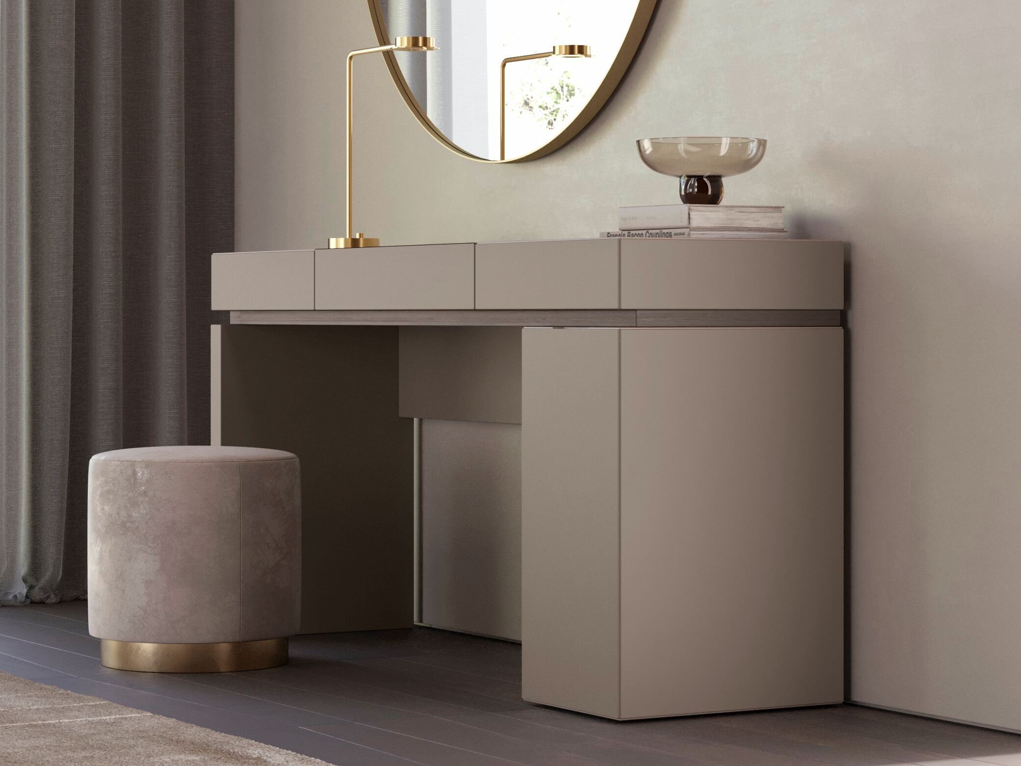 Деревянный туалетный столик Olivieri VANITY ARCH-00106801