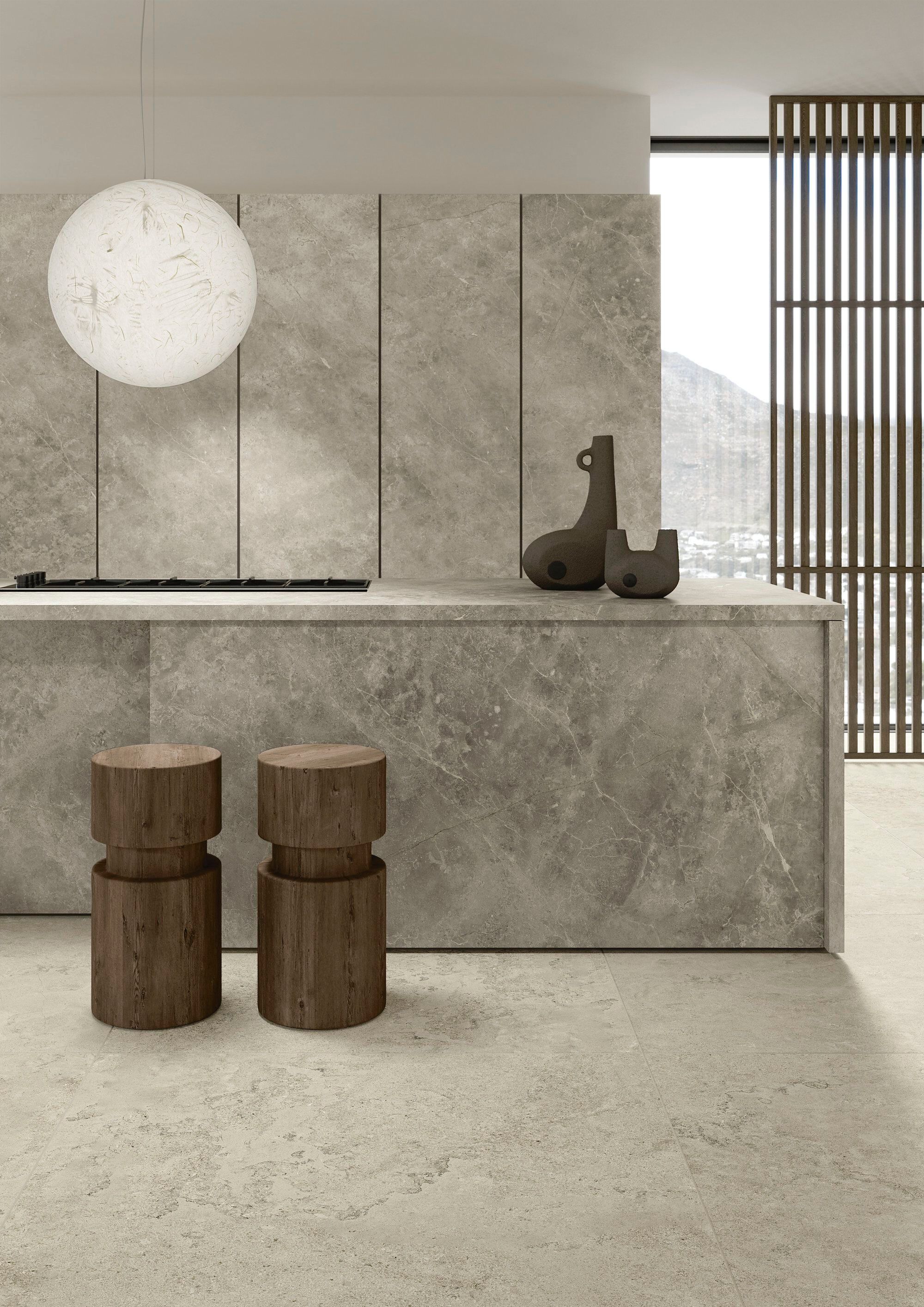 Пол / облицовка керамогранита с эффектом камня ARIOSTEA высокотехнологичные натуральные камни ARCH-00058724 - Вид №2