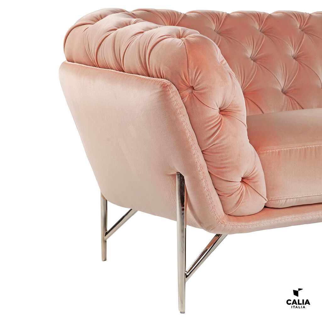 3-местный капитонный диван Calia Italia Superior ARCH-00126901 - Вид №2