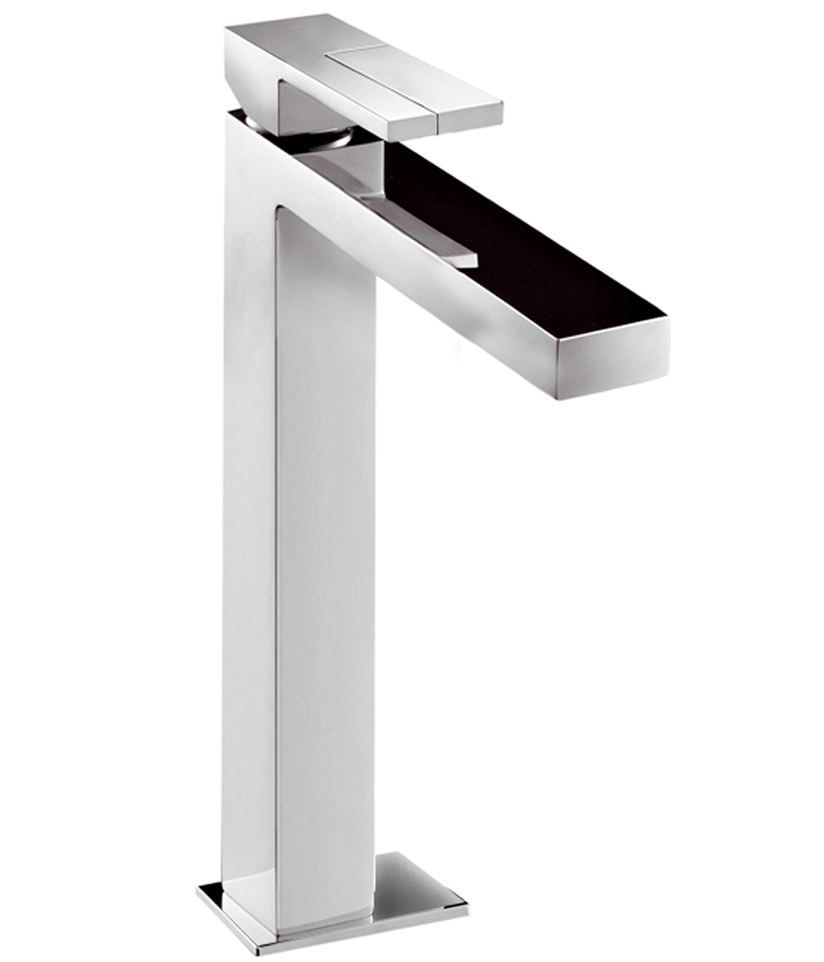 3351SF  Смеситель для раковины на 1 отверстиевылет 19 см без ручки ограничитель потока воды до 8 л/мин при 3 бар подводка без донного клапана (a) ручка 3348 заказывается отдельно см раздел ''Ручки'' Fantini Rubinetti ДЛЯ КУХНИ 