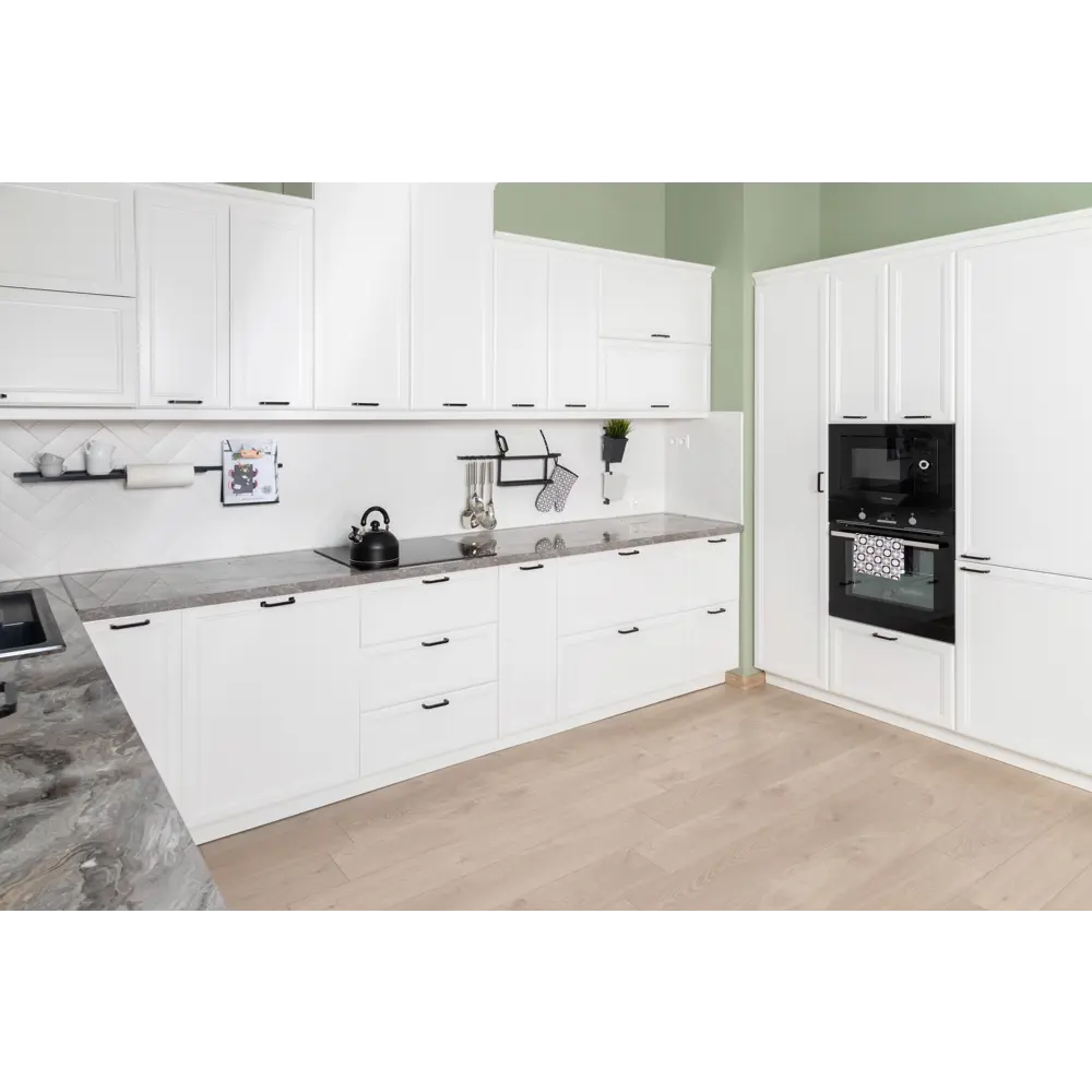 Фасад для кухонного шкафа Реш 59.7x76.5 см Delinia ID МДФ цвет белый STLM-2049660 - Вид №6