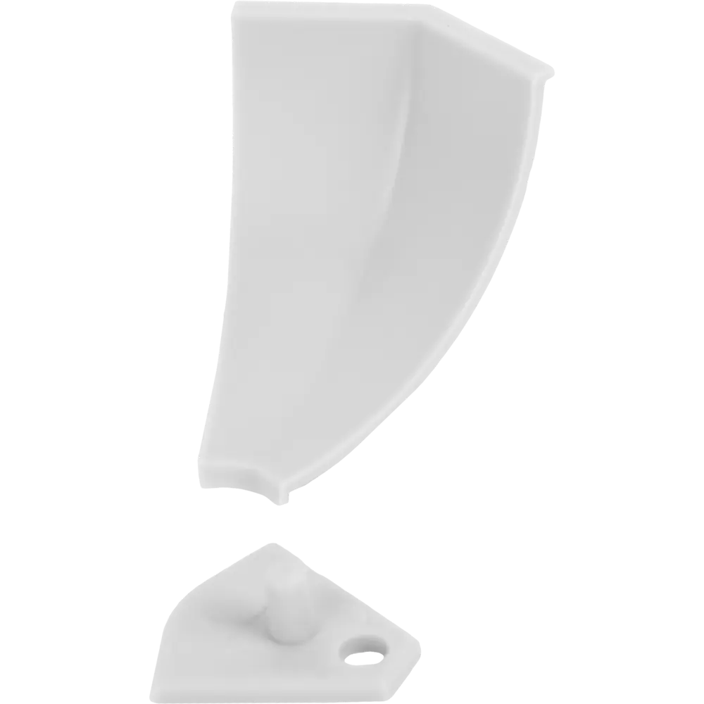 Santreyd Заглушки для плинтуса серые ПВХ 6 шт - аккуратные углы без зазоров 88282078 STLM-0077219 - Вид №3