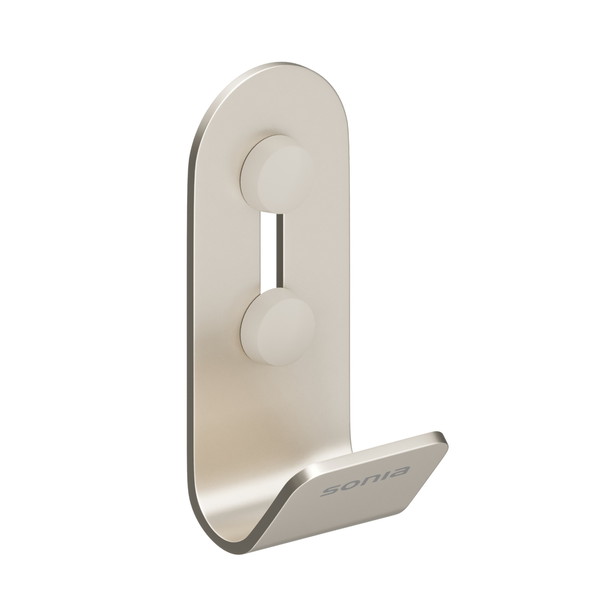 188857 Крючок 3 см цвет Серый Sonia QUICK Испания