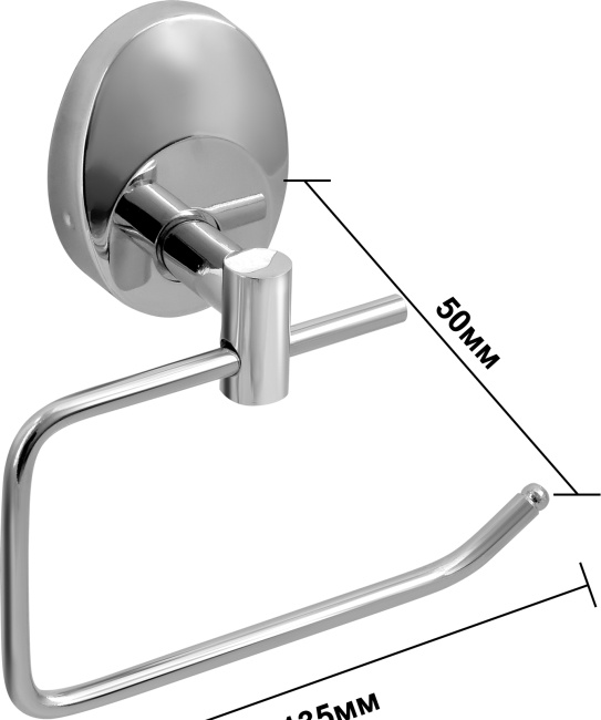 2512.005 Держатель для туалетной бумаги и держатель дезодоранта Solinne 16051 нержав сталь PUFF  - Вид №6