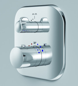 F3075600 cмеситель д/душа встраиваемый с термостатом хром шт. AM.PM Sensation