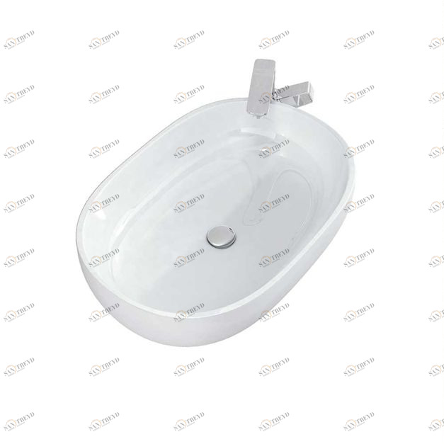 0120418 Накладная раковина под столешницу  овальная Avila Dos 