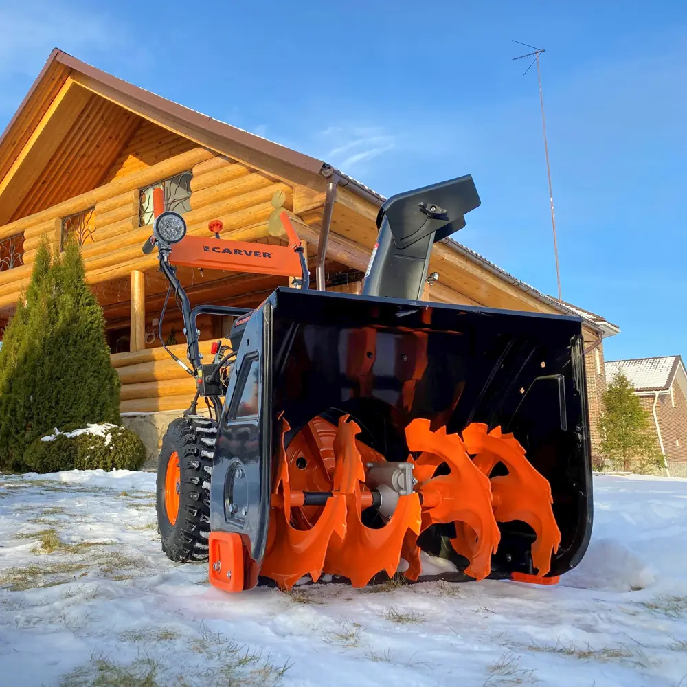 Снегоуборщик бензиновый CARVER STG 6561EL  61 см 7 л.с STLM-2023517 - Вид №6