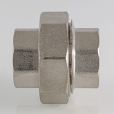 VTr.340.N.0005 Фитинг резьбовой – муфта разъемная Valtec 3/4"  - Вид №13