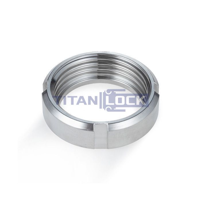 Молочная гайка по стандарту SMS 1/4" нерж. 304 TL1/4NUTS-S TITAN LOCK  - Вид №2