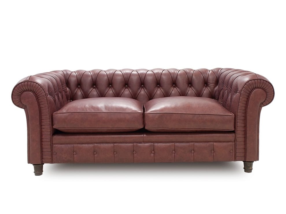 2-местный кожаный капитонный диван CREARTE COLLECTIONS Chesterfield Classic Origins ARCH-00042266