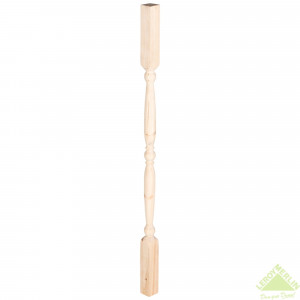 12809886 Балясина точёная 40х40х900 мм, хвоя