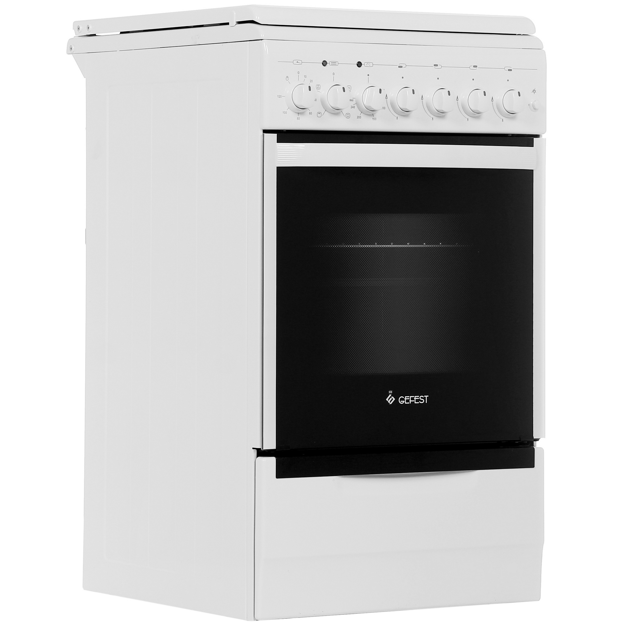 1089357 Комбинированная плита Gefest 5102-02 белый STDN-0075837 - Вид №1