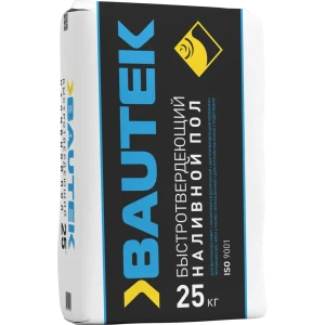 Быстротвердеющий наливной пол Bautek 25 кг