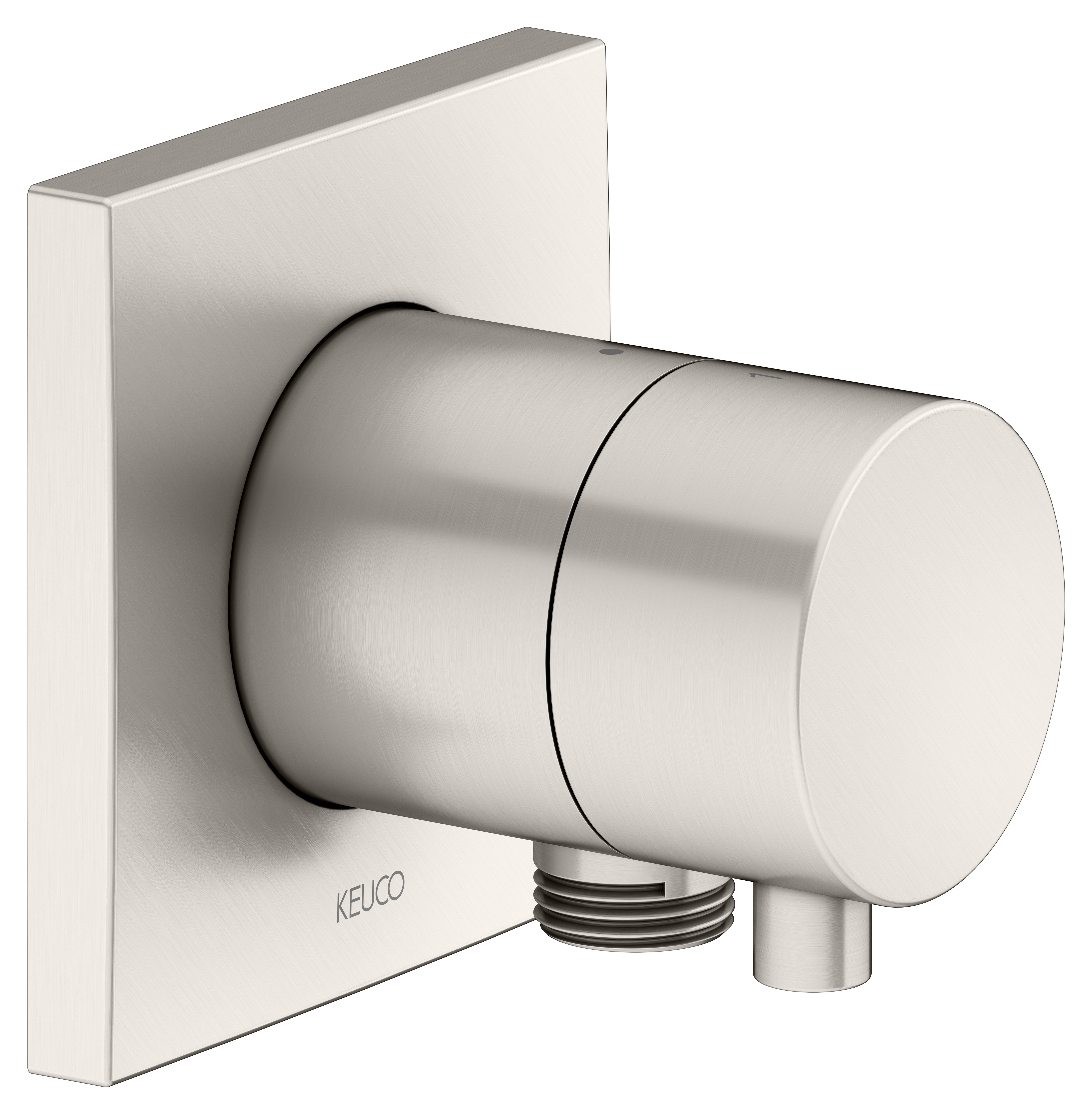 59556051102 Встраиваемый переключатель на 2 потребителя с выводом для шланга DN 15 KEUCO IXMO