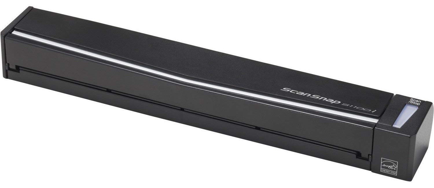 PA03610-B101 Scansnap s1100i mobile document scanner, a4, simplex, 7.5 sec, usb 2.0 Fujitsu  - Вид №1