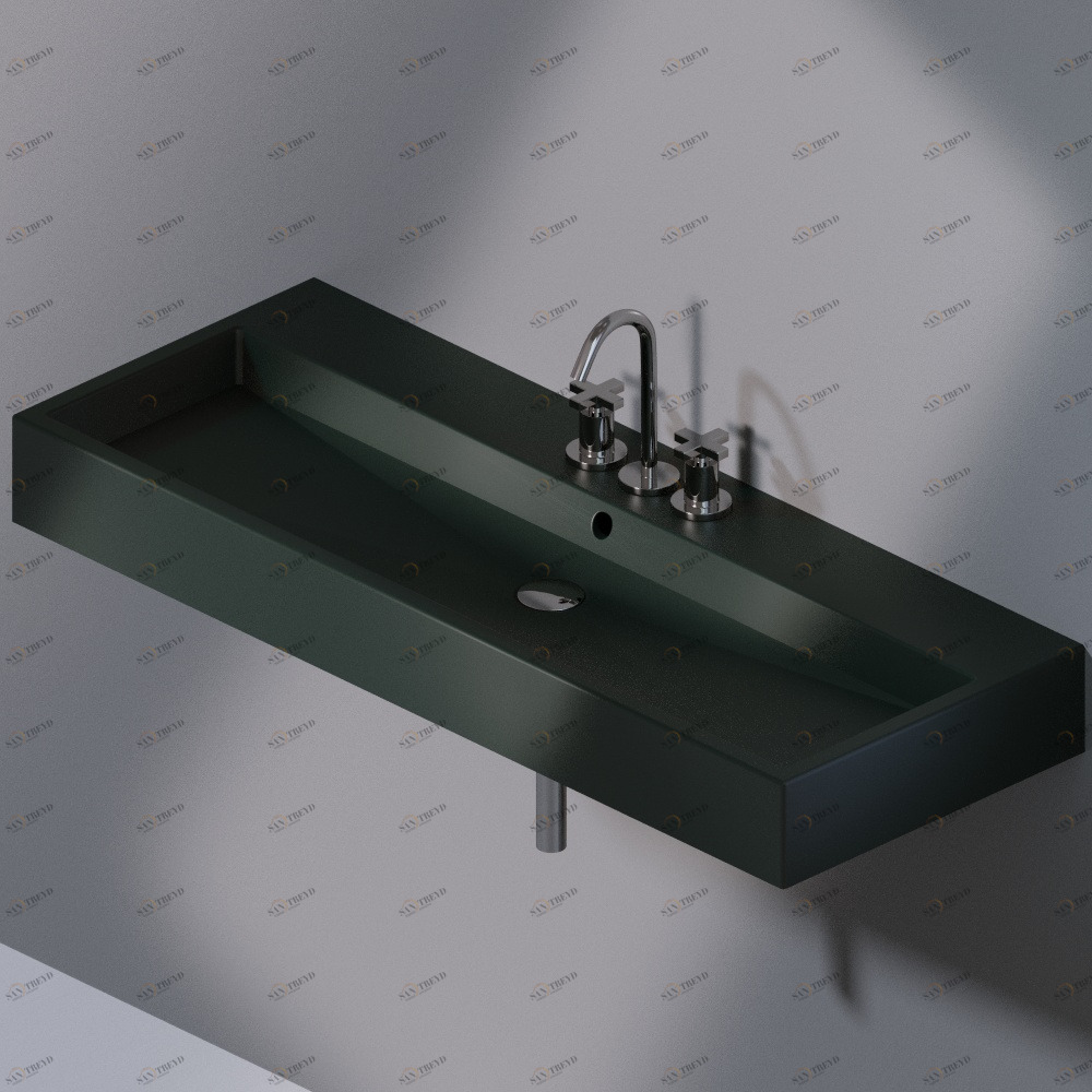 L279T1R3V4.143 Подвесная раковина настенная прямоугольная A. e T. Italia Tank AeT ITALIA