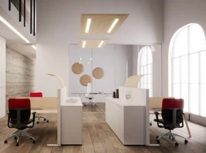 MASCAGNI Подвесная акустическая панель из меламина со встроенной подсветкой Sound