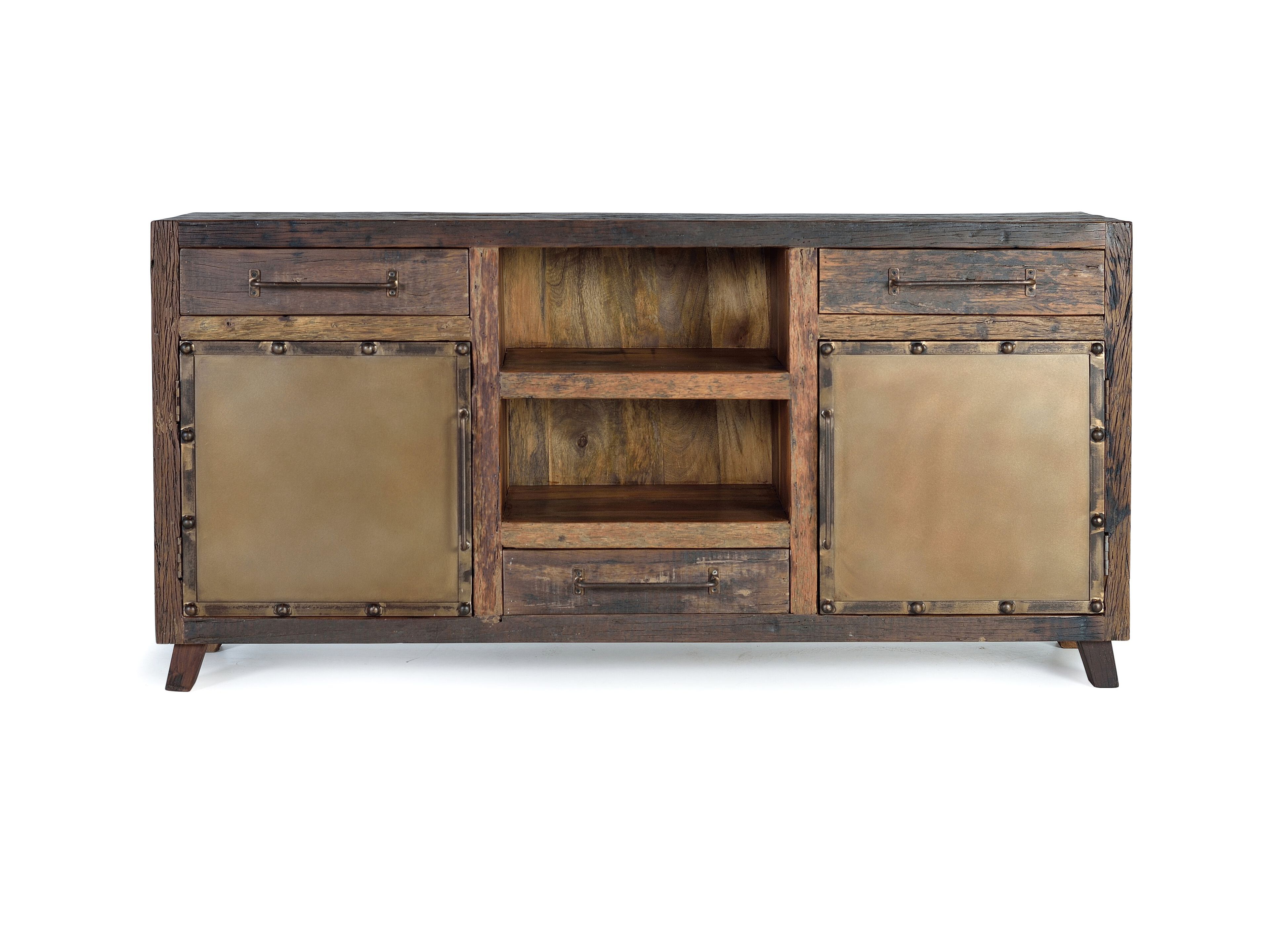 Рециркулированный деревянный шкаф с распашными дверями Giner y Colomer Сандерленд ARCH-00061211