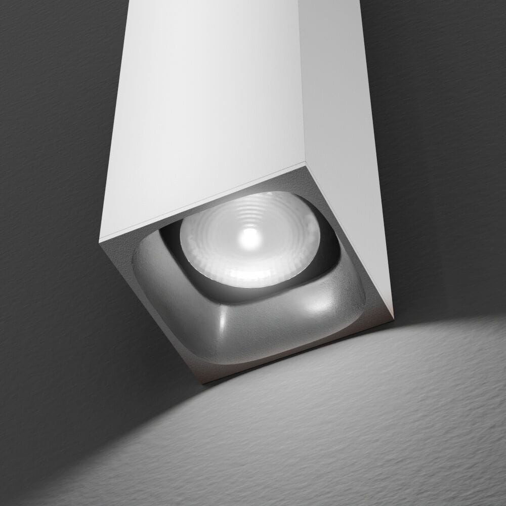 Алюминиевый настенный светильник Amarcords Qube ARCH-00032358 - Вид №1