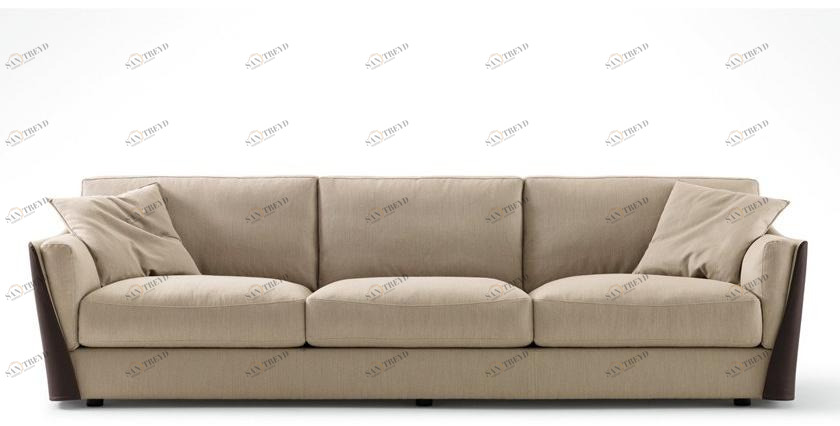 Giorgetti 3-х местный тканевый диван со съемным чехлом Vittoria sun-id-1363267