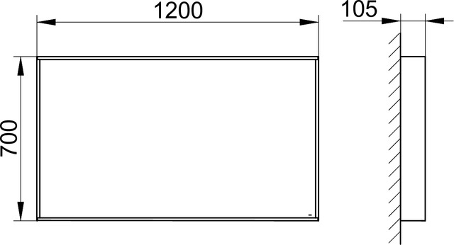 33095302000 Зеркало хрустальное KEUCO Plan - Вид №11