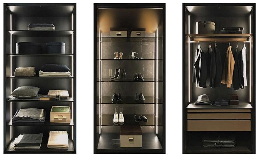 Shake Модульный шкаф из дерева и стекла sun-id-1432630 - Вид №2