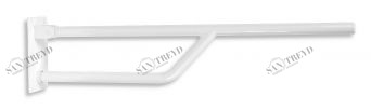 Откидной поручень Novaservis Metalia Help R66800.11 белый R6680011