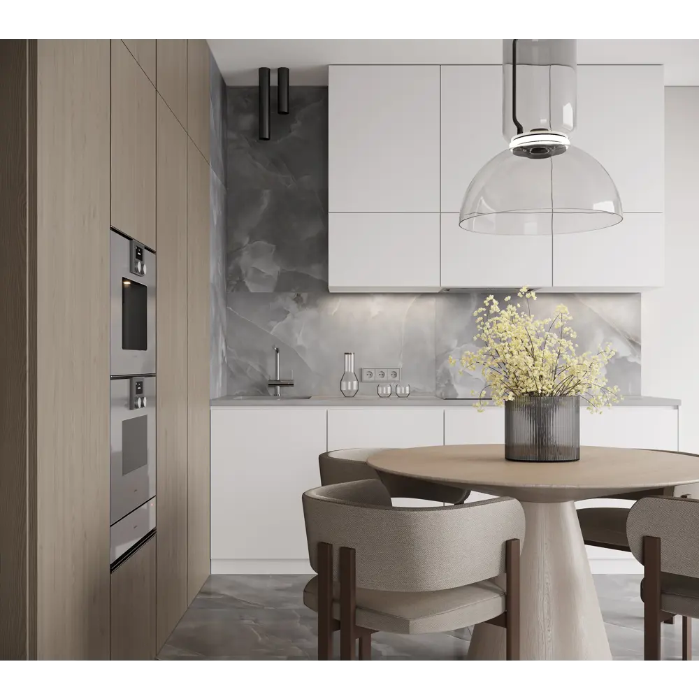 Глазурованный керамогранит Ceradim Snowy Night 60x120 см 1.44 м² лаппатированный цвет серый 89457824 STLM-2164743 - Вид №3