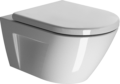 861211 Подвесной унитаз настенный Белый GSI ceramica Norm Италия - Вид №3