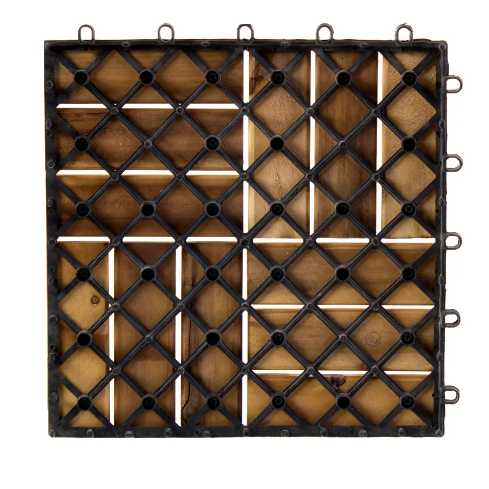 Плитка садовая 30x30x2.4 см, акация, 12 реек Santreyd STLM-2192082 - Вид №2