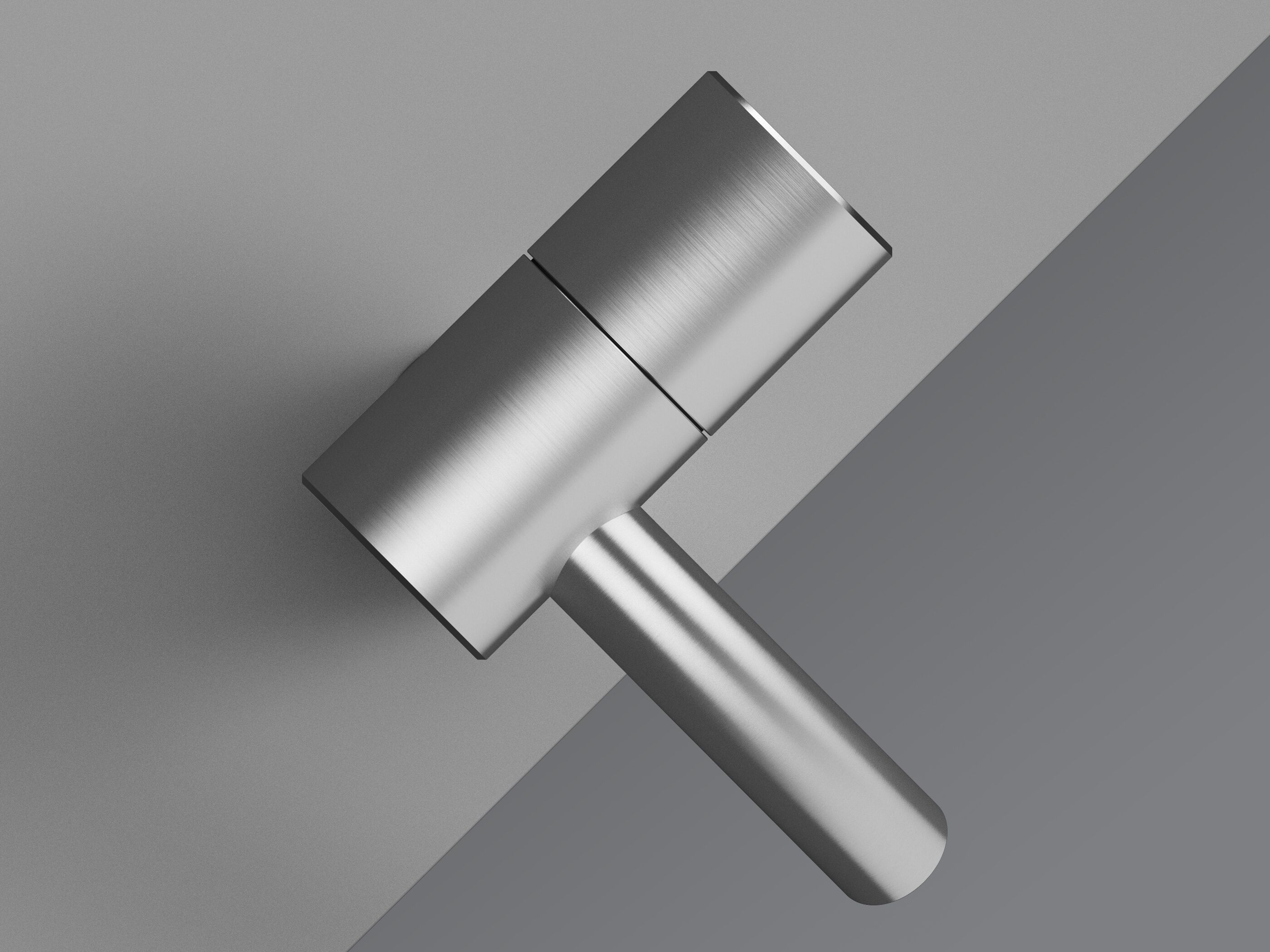 Прогрессивный смеситель для раковины из нержавеющей стали Quadrodesign Hum ARCH-00033416 - Вид №1