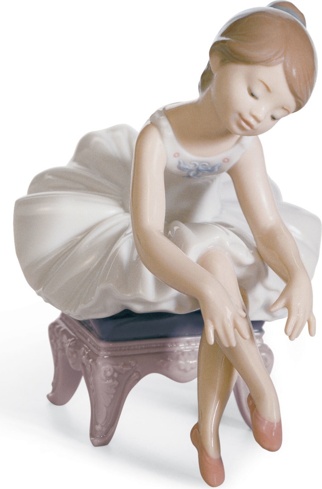 10669028 LLADRO Фигурка Lladro "Маленькая балерина I" 9х13см Фарфор Lladró 