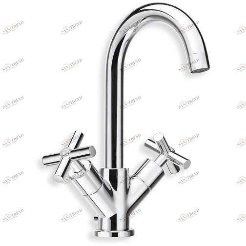 CRIEV226 Смеситель для раковины REGULAR со сливным клапаном 1 "1/4 Cristina Rubinetterie 