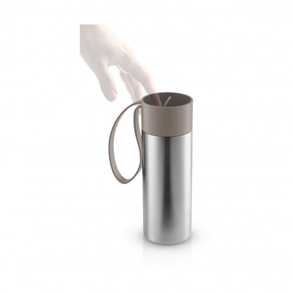 EVA SOLO 567448 Термос To Go, 350 мл, пурпурно-серый Нержавеющая сталь, силикон, пластик  - Вид №3