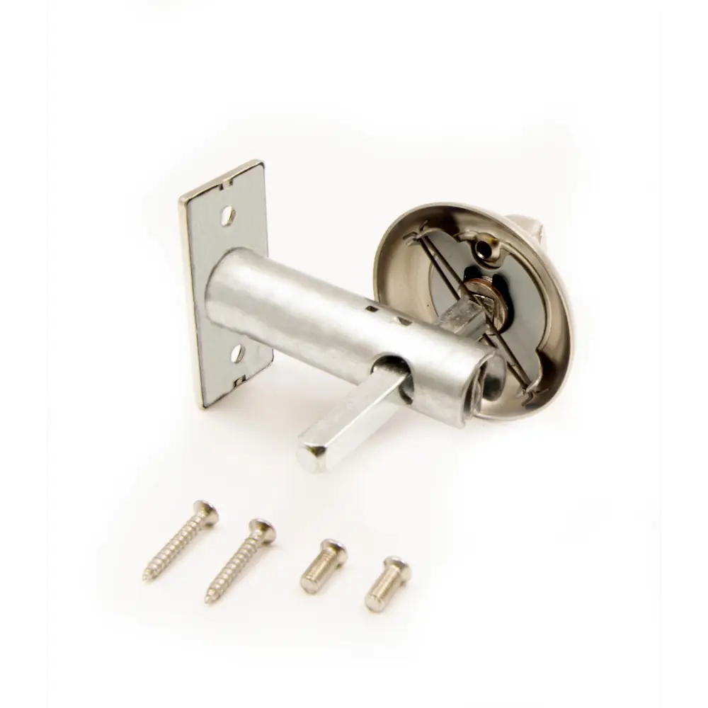 Задвижка врезная Palladium 76x22 мм сталь цвет матовый никель STLM-2054984 - Вид №1