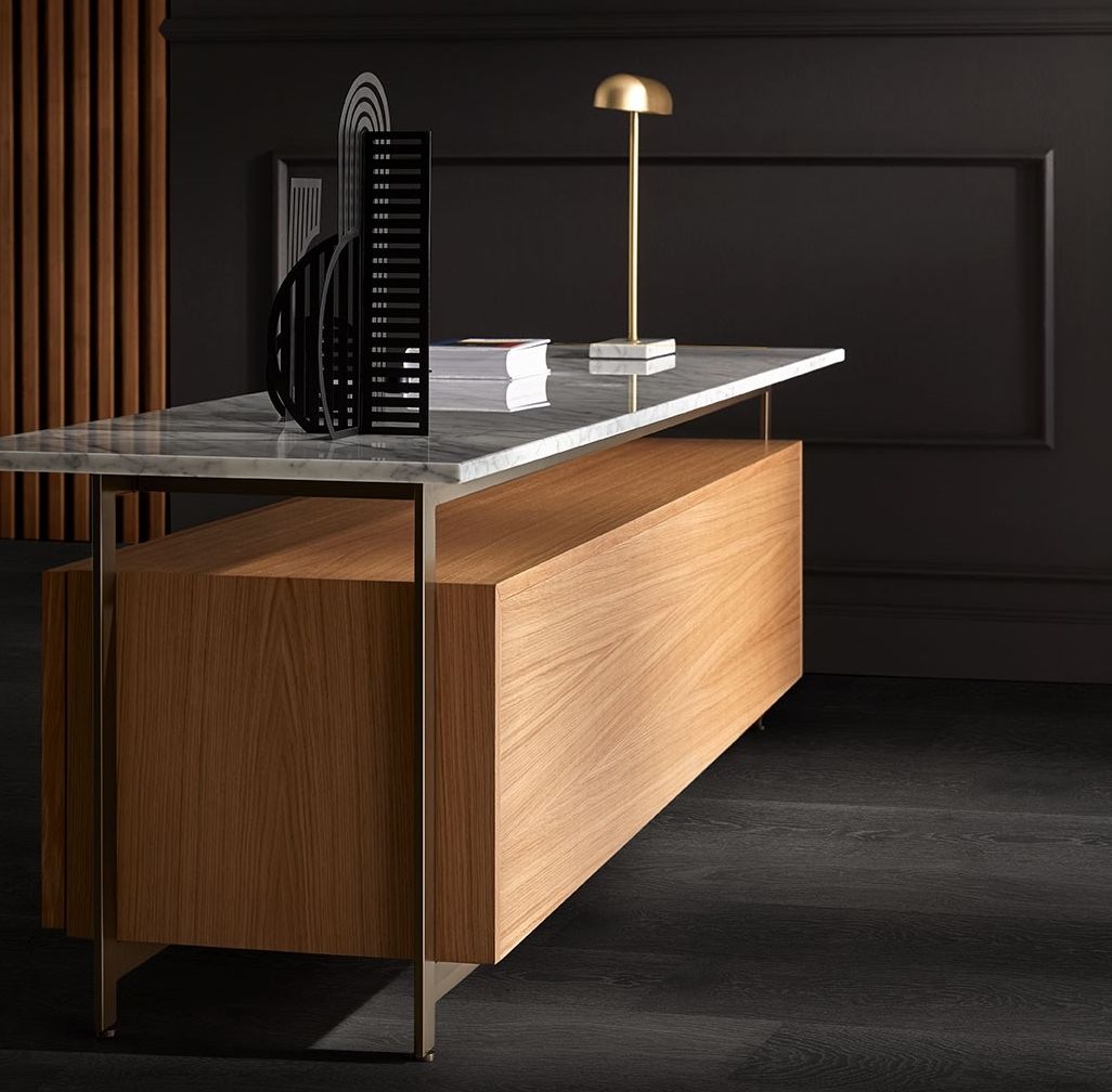 Шкаф из дерева и стекла с откидными дверями Punt Чикаго ARCH-00074008 - Вид №2