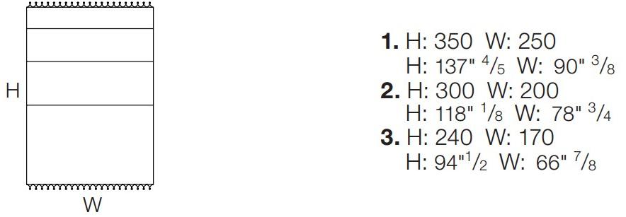 Bodema Прямоугольный полосатый коврик ручной работы sun-id-1416390 - Вид №10