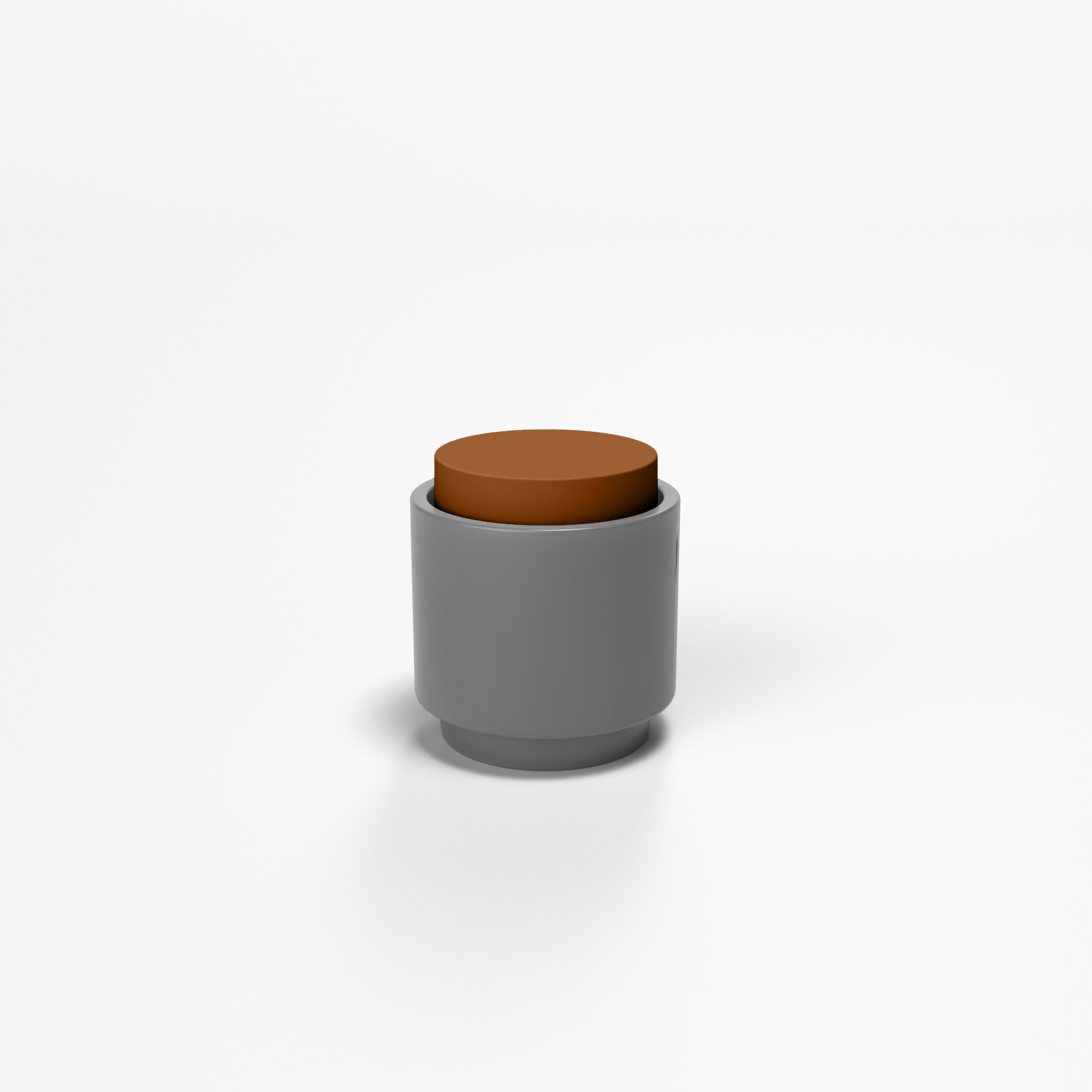 Пуф круглый армированный пластиковый контейнер SIXINCH TINGLE ARCH-00068651 - Вид №15