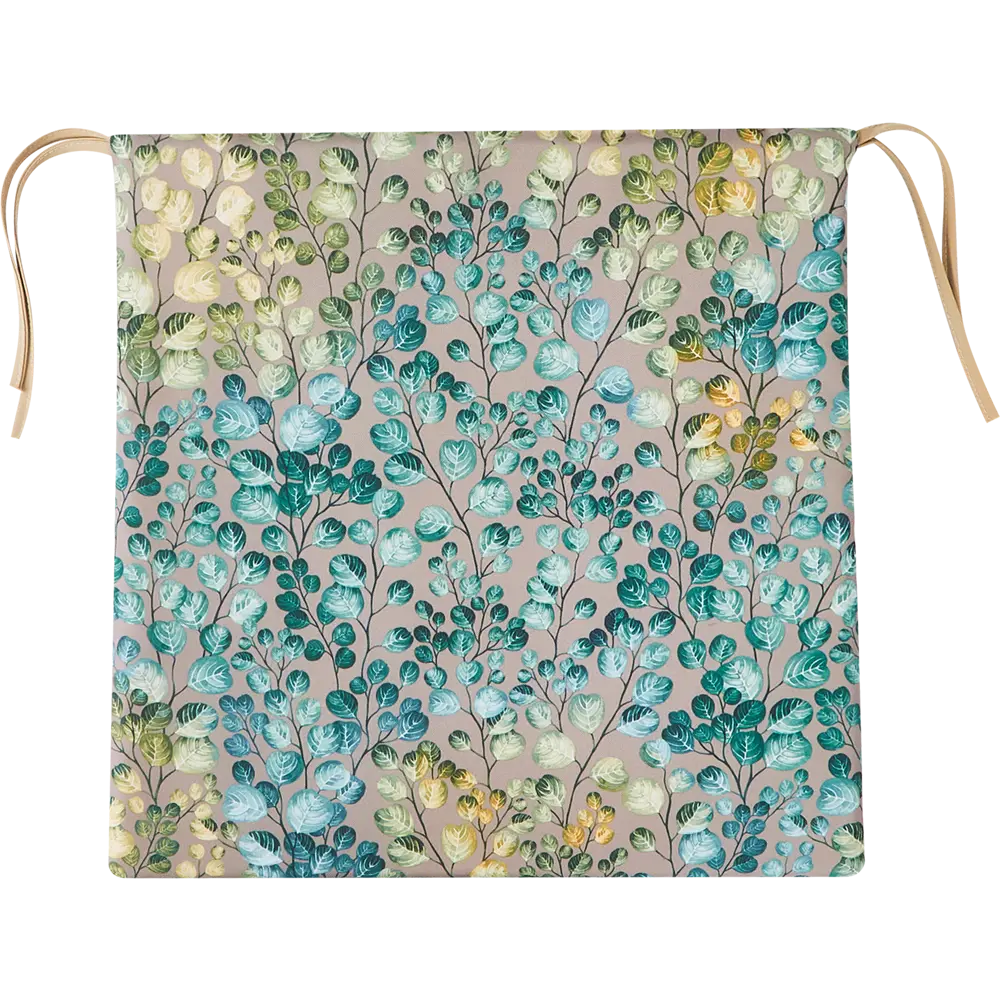 Подушка Габриэла 40x35 см цвет бежево-зеленый SEASONS STLM-2032764