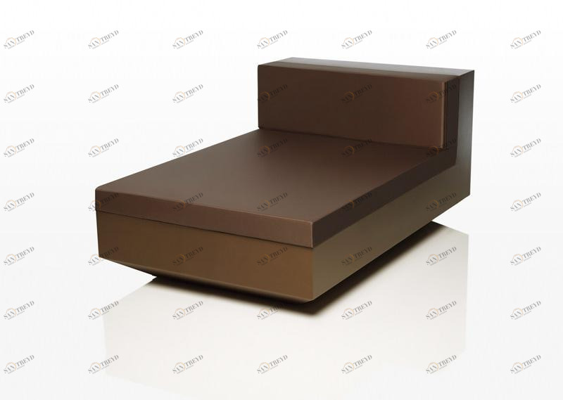 VONDOM Модульный садовый диван из полиэтилена Vela sun-id-1454622