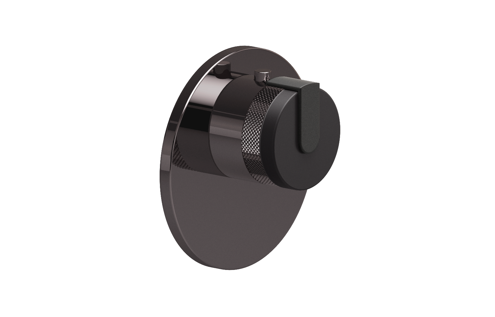 E-8027-R1GME-L1BK-OX-T Термостатический переключатель 3/4-Внешняя часть GRAFF MOD+