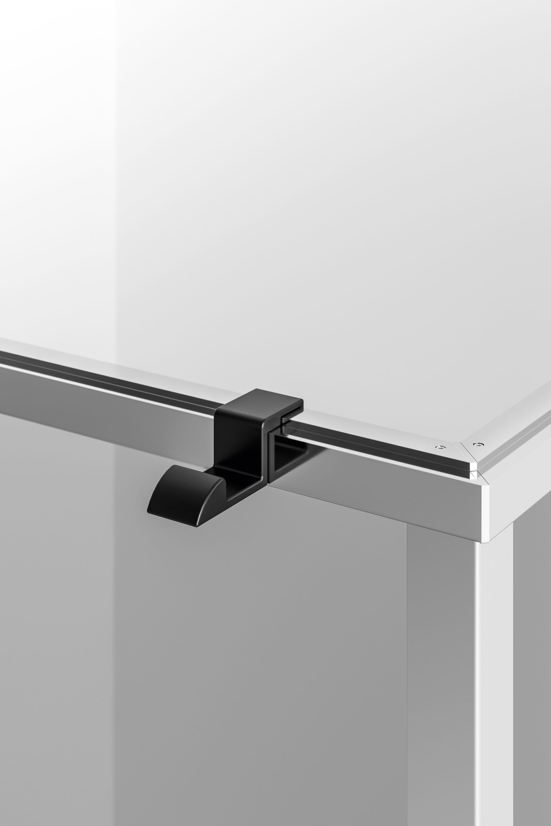 Угловая прямоугольная душевая кабина с распашной дверью ARBLU проволока ARCH-00077377 - Вид №3